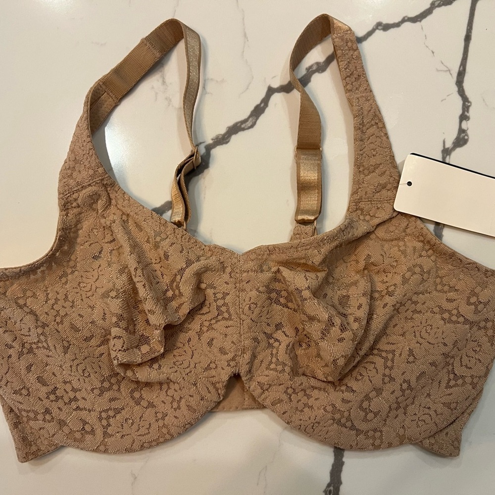 Lace Beige Bra